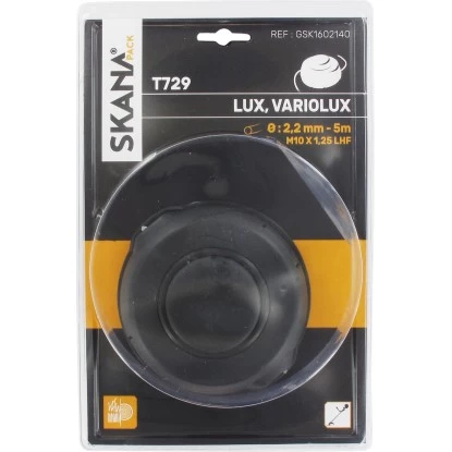 Skana 2-Faden Trimmerkopf Ø 2,2 Mm X 5 M 1 Skana 2-Faden Trimmerkopf Ø 2,2 Mm X 5 M