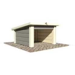 Mährobotergarage Terragrau -Garten Profi Verkauf obotergarage terragrau 2 1 1